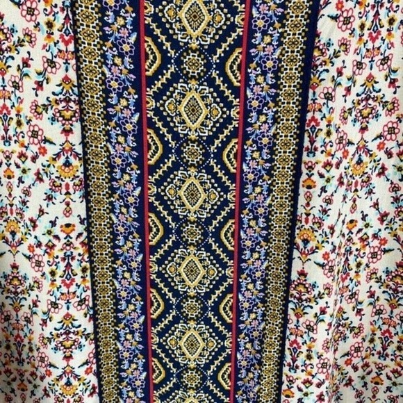 ST Jhon's Bay Blouse Womens Extra Large Scoop Neck Short Sleeve Ladies Top - Picture 6 of 9